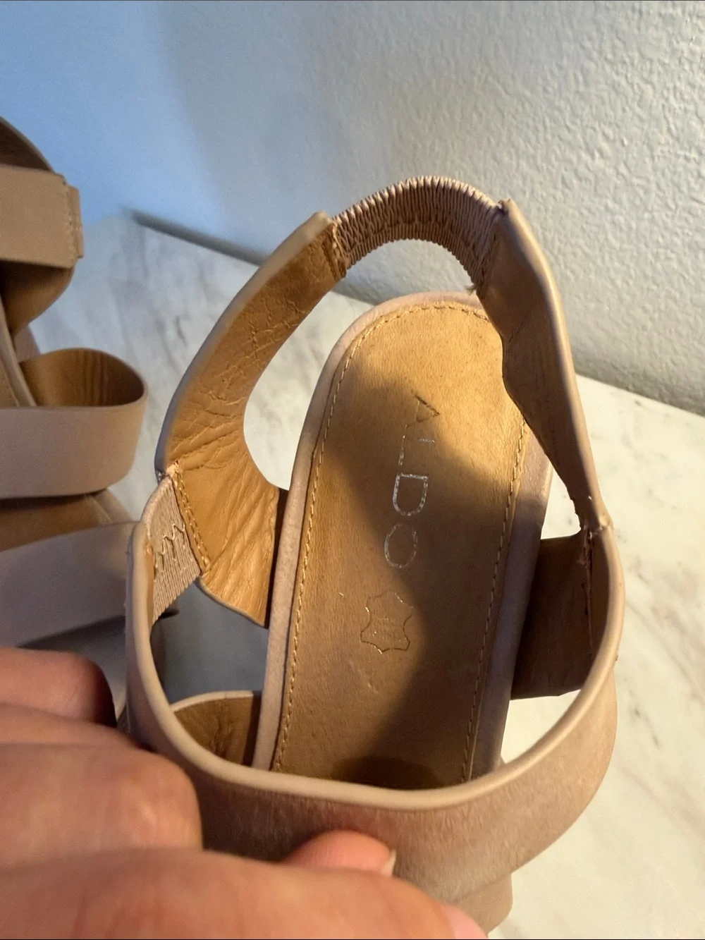 Aldo Platform Block Heel Sandals
